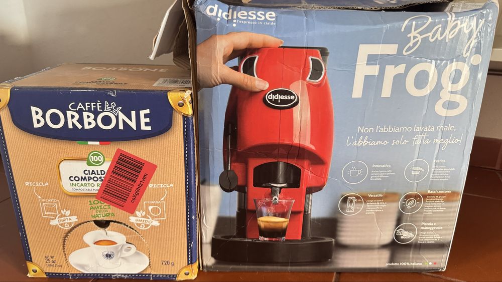 Máquina de café Didiesse Baby Frog + 100 capsulas!