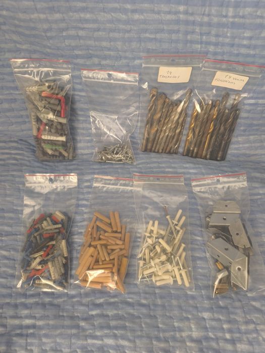 Packs de brocas pregos