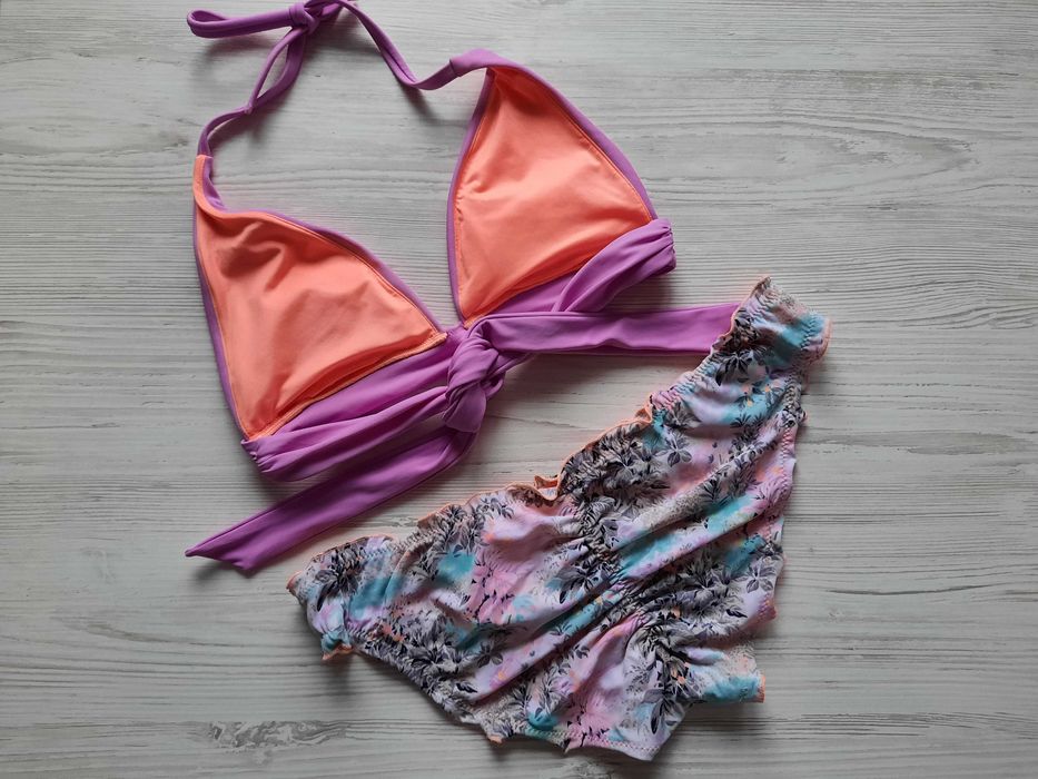 Розовый купальник Victoria's secret оригинал мягкая чашка без пушапа М