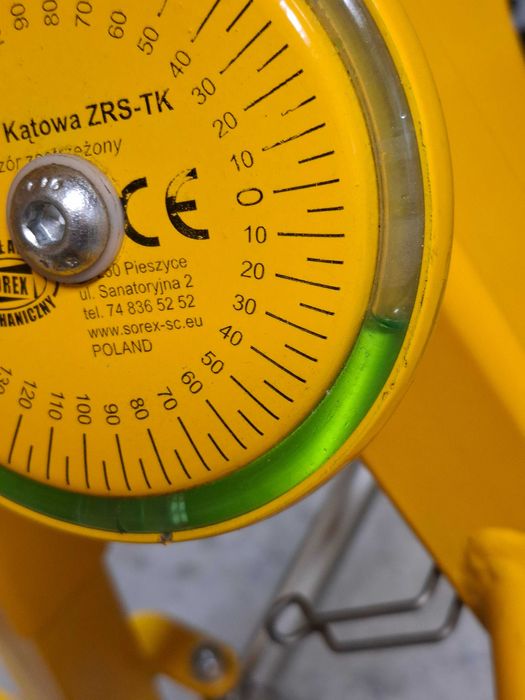 Sorex 2160/1.0 mm z nożem, dogniatarka Falcu