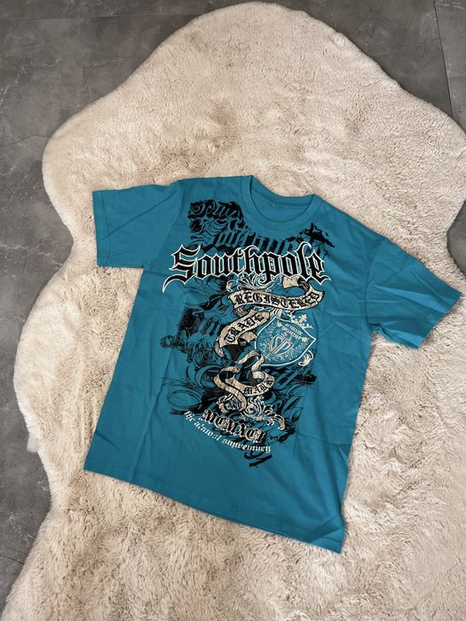 футболка southpole blue/соутпол