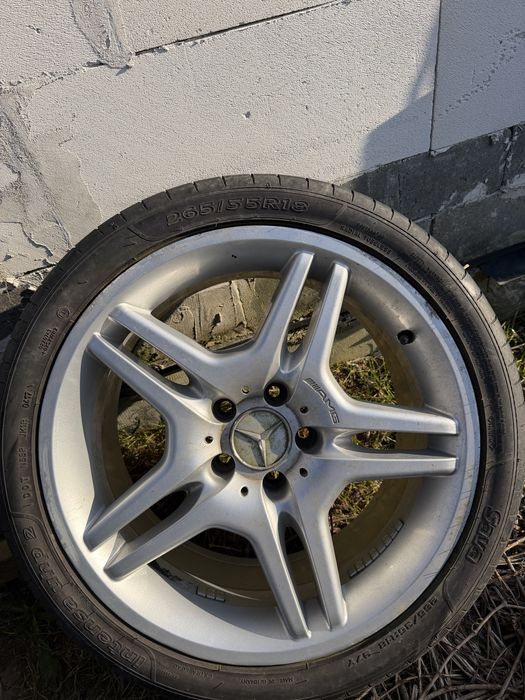 Koła Mercedes w211 e55 amg 265/35R18 dwie szerokości