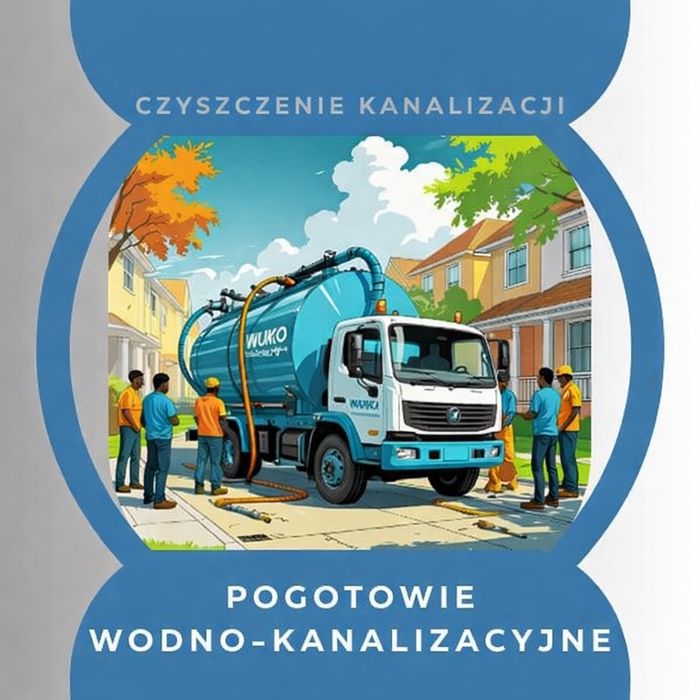 Czyszczenie kanalizacji Udraznianie Pogotowie Wodni-Kanalizacyjne