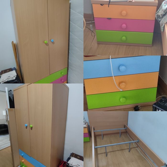 2 Quartos completos para criança, menino e menina