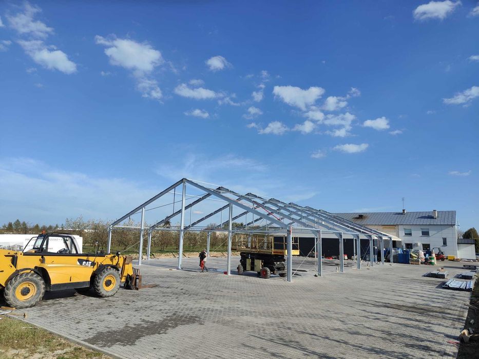 HALA Namiotowa 20x40x4,5 ujeżdżalnia magazyn produkcja