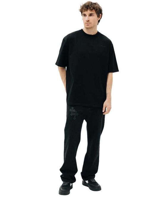 Джинси Chrome Hearts Jeans with Cross Black CH123-BK
