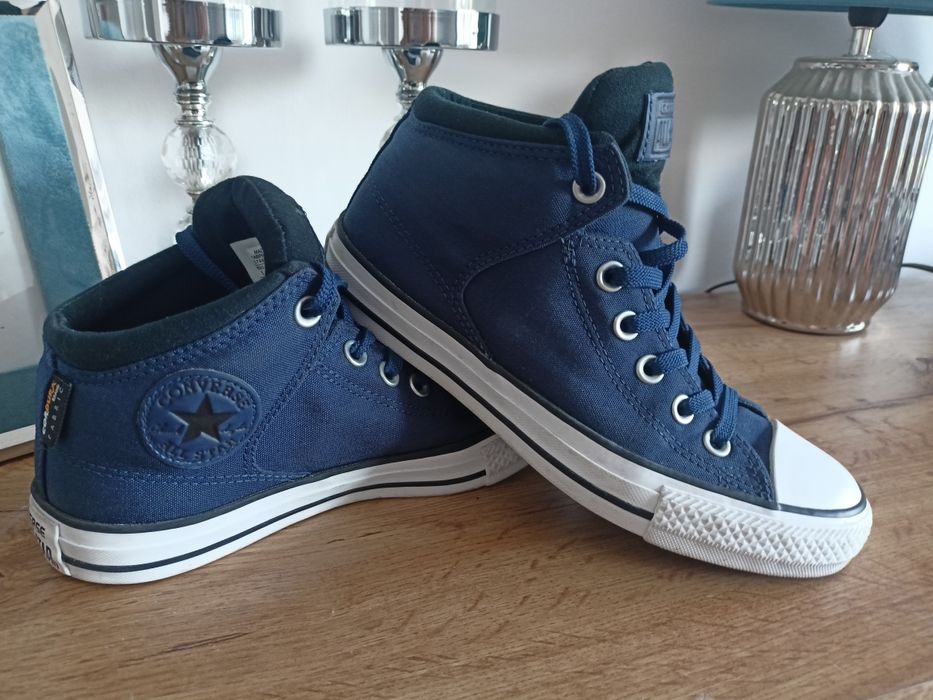 Trampki all Star Converse 37,5 granatowe za kostkę