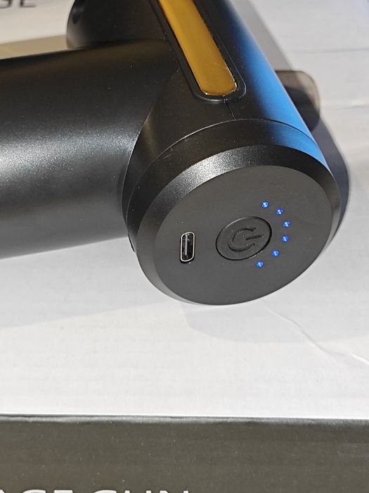 Перкуссионный массажер massage gun вибромассажер мелкий опт