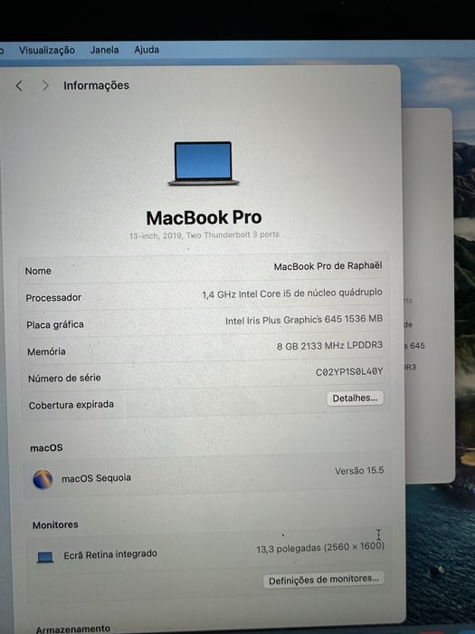 MacBook Pro 13 polegadas