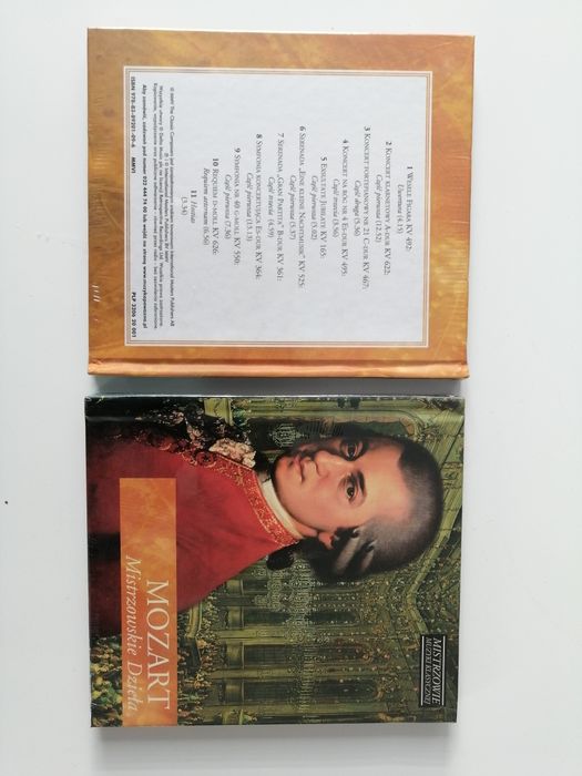 Mozart Mistrzowskie Dzieła CD Wesele Figara i inne requiem symfonia
