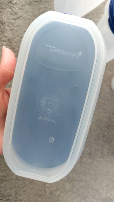 Conjunto de tupperware plastico