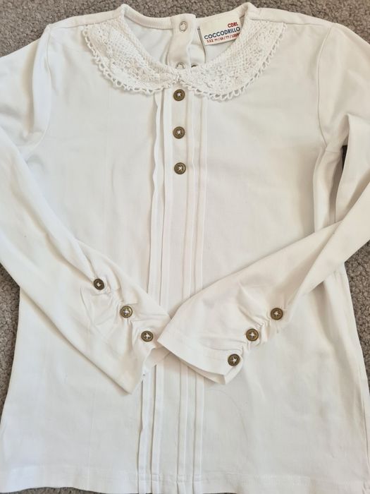 Bluzka biała elegancka r.116