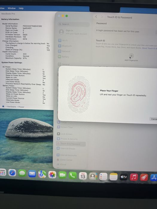 Apple Macbook Pro 16.2 дюйма M1 Pro 16/512