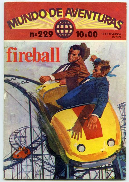 World of Adventures - Vintage Comic Book