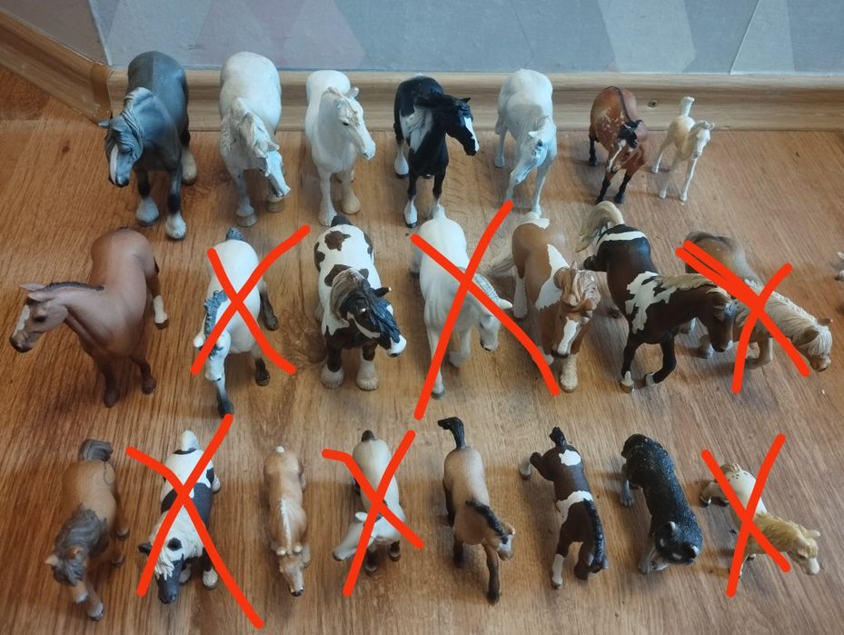 Zestaw figurek koni schleich collecta breyer