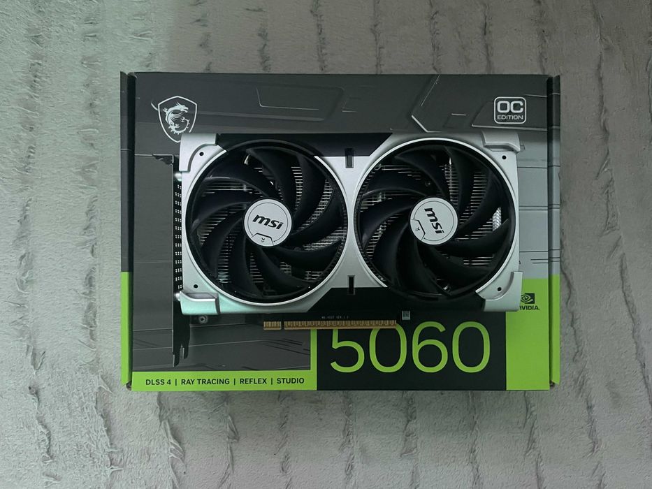 karta graficzna NVIDIA RTX 5060 MSI VENTUS 2X OC 8GB