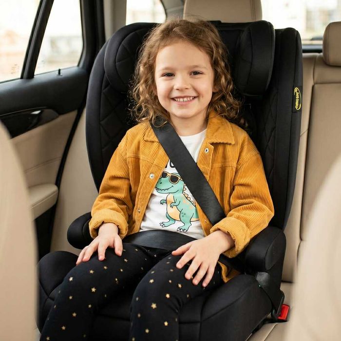 Fotelik samochodowy dla dzieci PARMA Isofix 100-150cm SUMMER BABY  w 4 kolorach