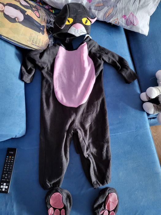 Strój kotek 12-24 miesiące