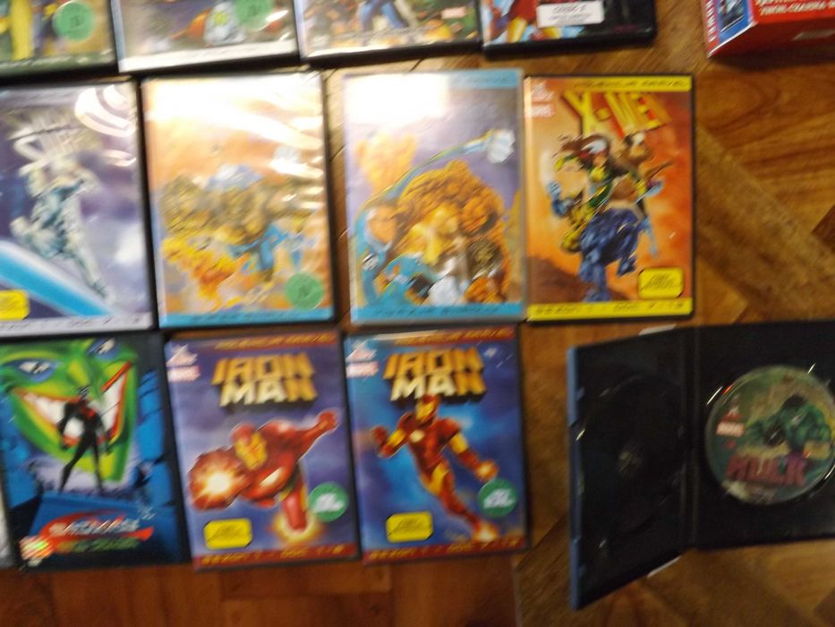 Batman marvel ironman goblin komiksy dvd filmy bajki
