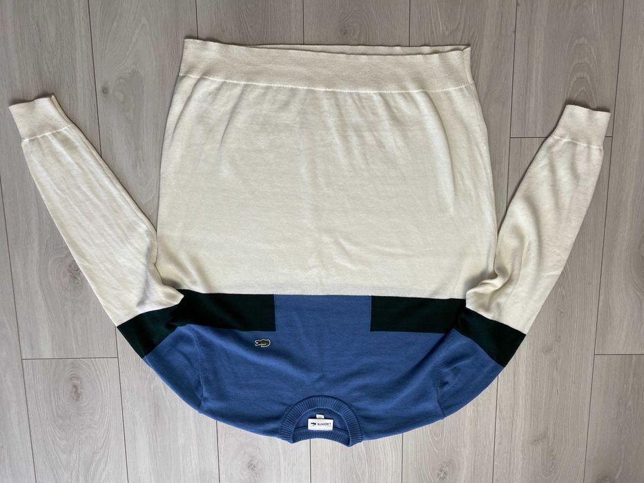 LACOSTE r.3XL oryginalny sweter męski