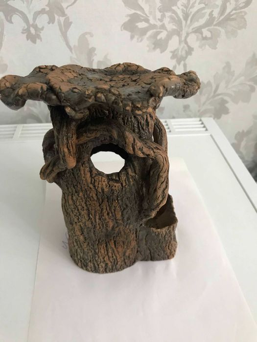 Декор для акваріума глина обпалена