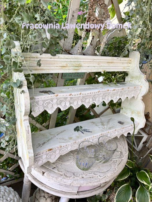 Półka Shabby chic lavender