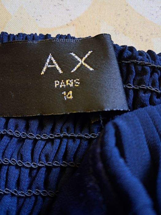 Sukienka maxi granatowa 42 44 46