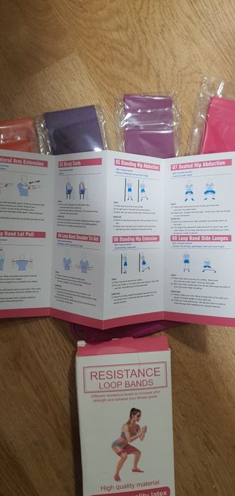 Bandas resistência ginástica