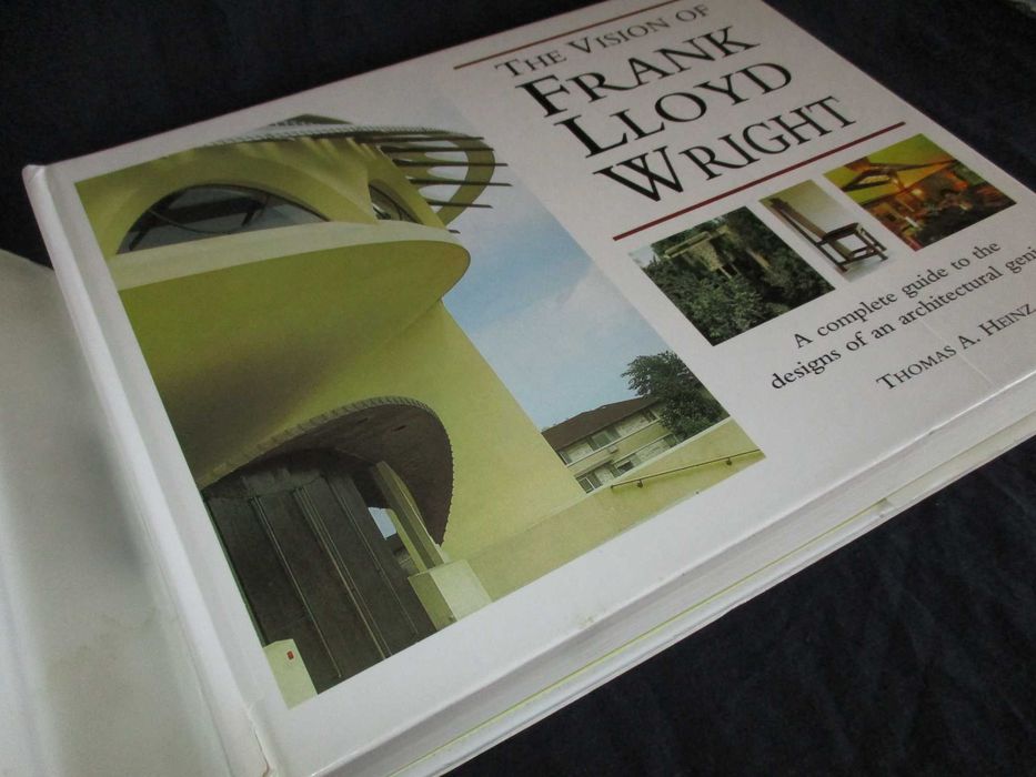 Livro The Vision of Frank Lloyd Wright Complete Guide Thomas A. Heinz ...