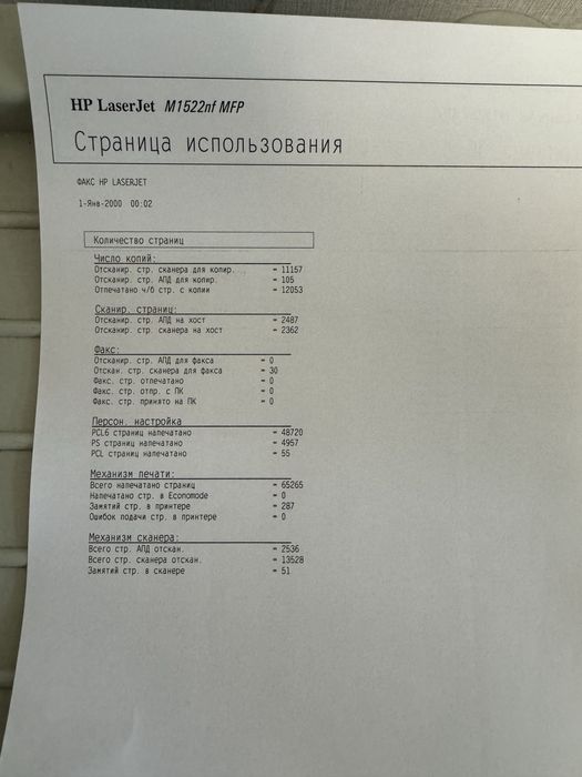 Принтер сканер ксерокс мфу hp m1522nf