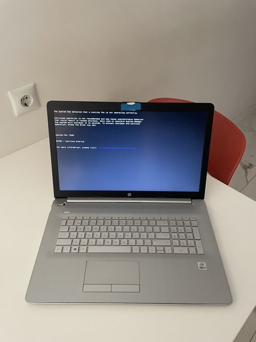 Portátil HP 17-by3003 (17") para Peças / Reparação (Sem SSD)