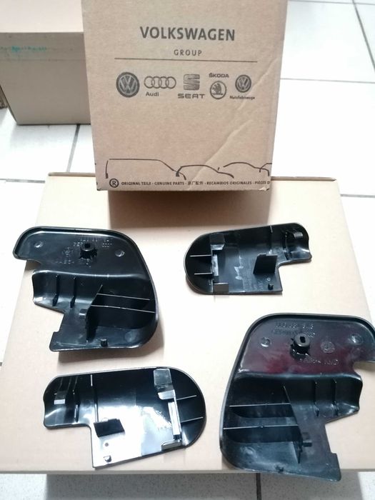 Kit de Tampas das calhas Bancos Audi A3 8L Novo e Original Audi
