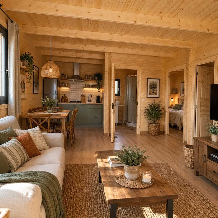 BUNGALOW DE MADEIRA 35 m² – MODELO ALBERCHE