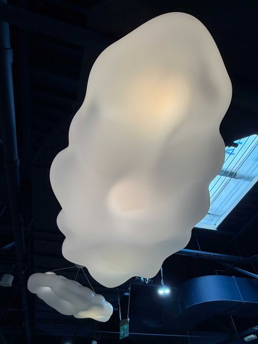Designerskie lampy „Chmurki” XXL – komplet 3 szt. / loft / lokal / sala zabaw