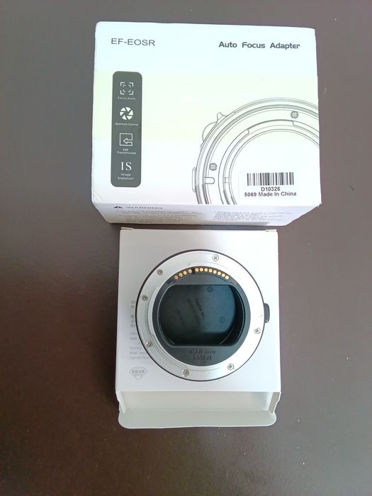 Adaptador para máquina Cânon (EF-EOS R)