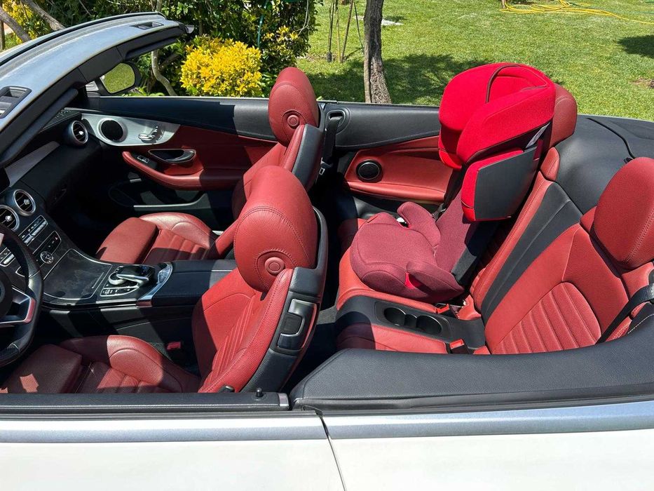 Cadeira auto Cybex vermelha isoFix