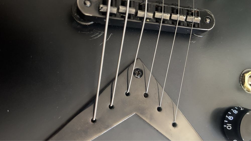 Dean V Stealth Black Satin korea