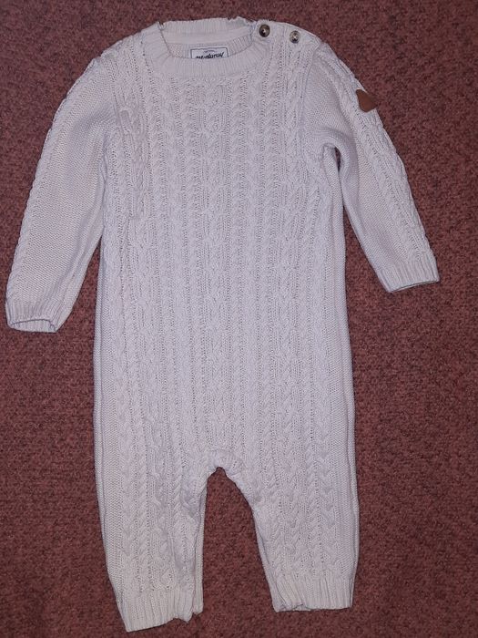 Теплые комбенизон с Винни 6 мес, человечки ромпер 9-12мес