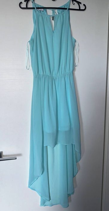 платье бирюзовое
