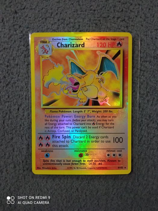 Karta Pokemon CHARIZARD