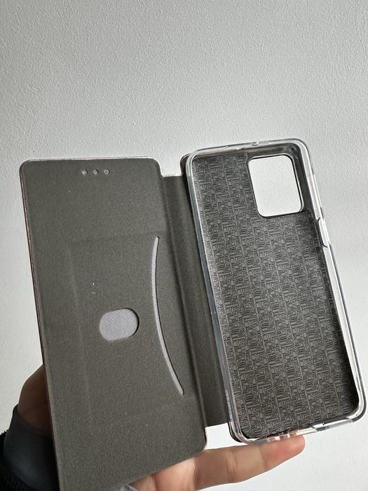 Szkło hartowane i etui zamykane do MOTOROLA G54