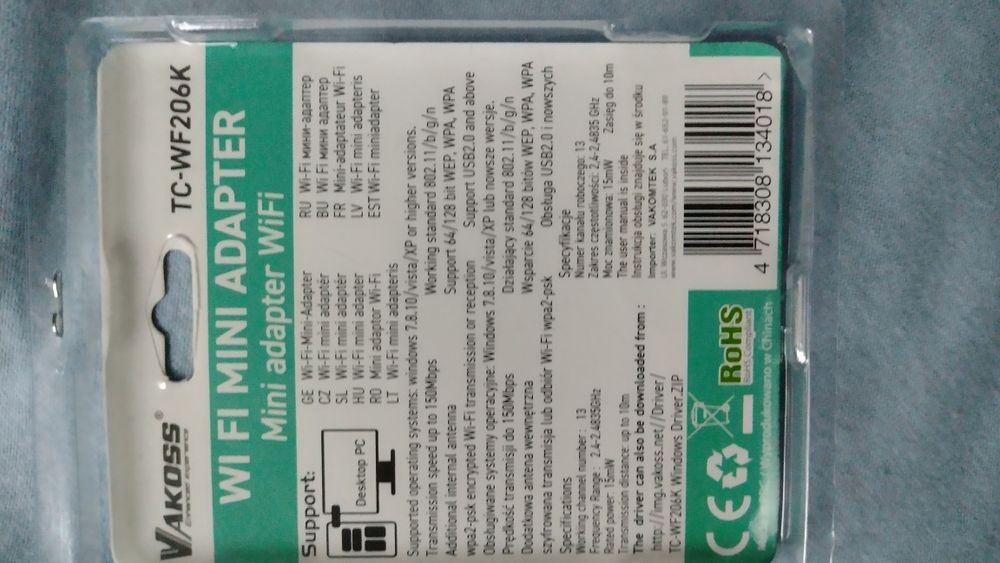 Adapter USB Wifi
