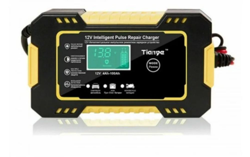 Carregador estabilizador baterias inteligente 12v - 6A