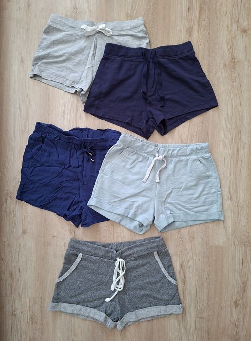 Zestaw krótkich spodenek damskich,szorty, spodenki materiałowe letnie