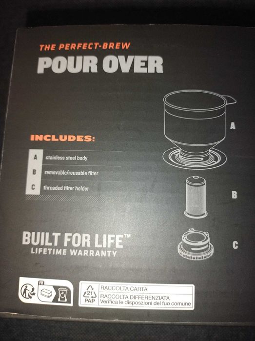 Turystyczny filtr do kawy