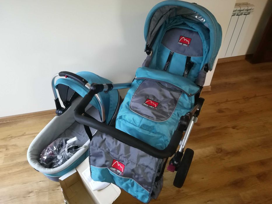 Solidny i wielofunkcyjny wózek dziecięcy 3 w 1 MEGA OKAZJA!