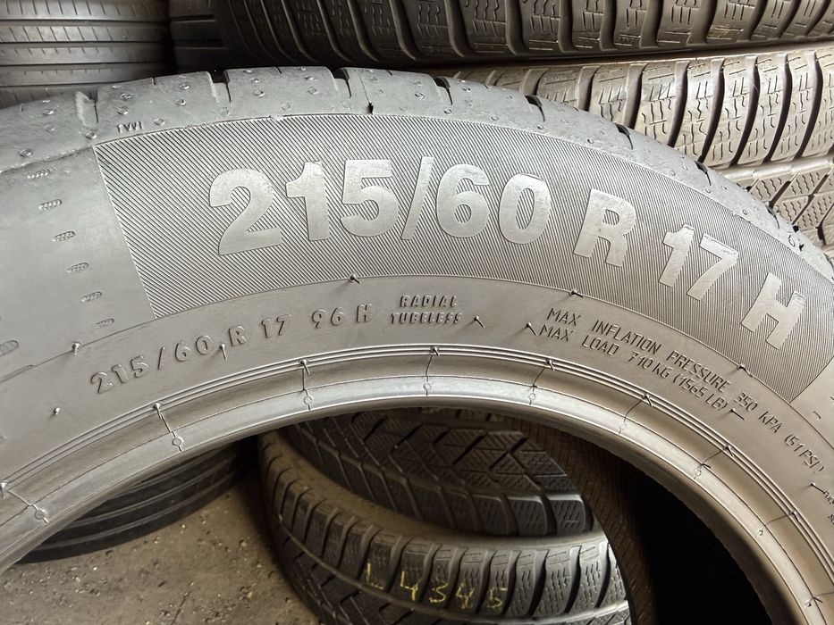 Літні шини 215/60 R17 Continental ContiEcoContact 5 2шт. 95+% 2022