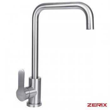 Змішувач для кухні з нержавіючої сталі