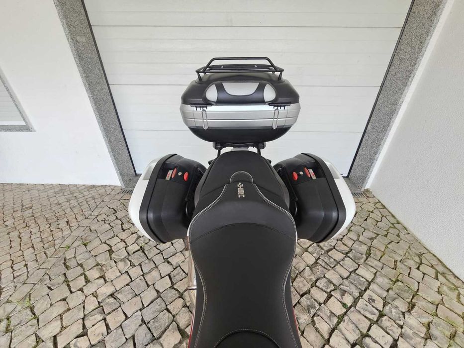 Honda Integra 750 Sport DCT Tricolor malas laterias top case de 56 litros punhos aquecidos com Garantia