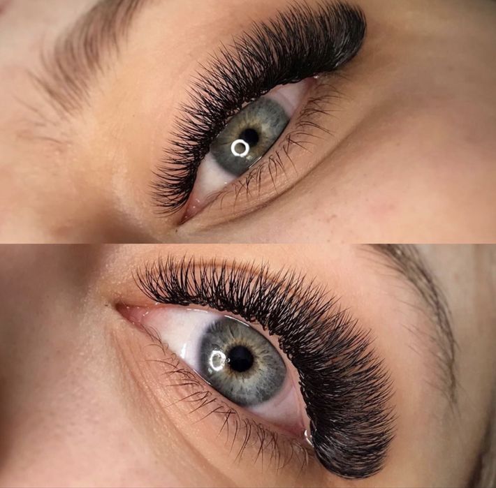 Наращивание ресниц материалами премиум класса